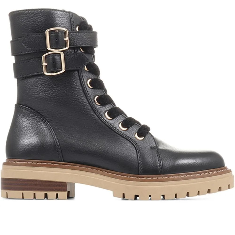 Simonetta high-top biker boots