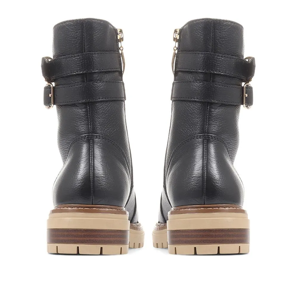 Simonetta high-top biker boots