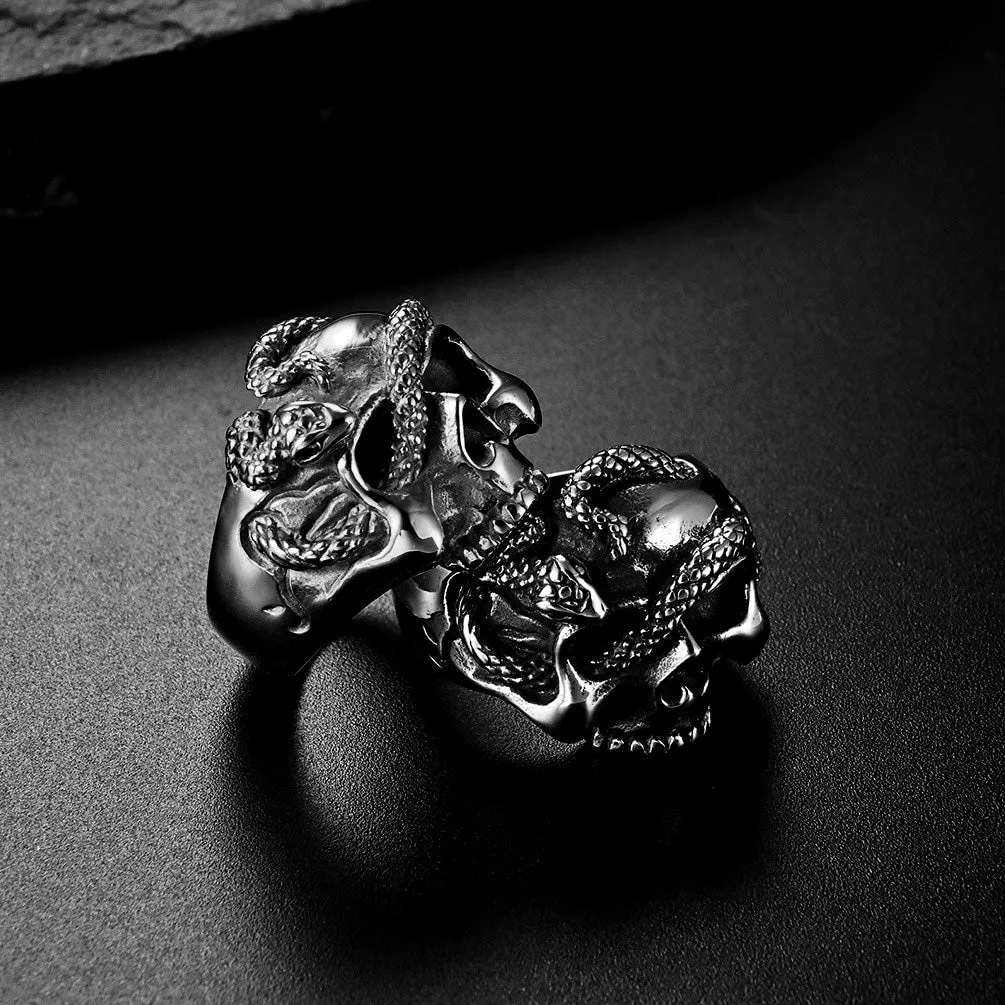 Biker Skull Ring