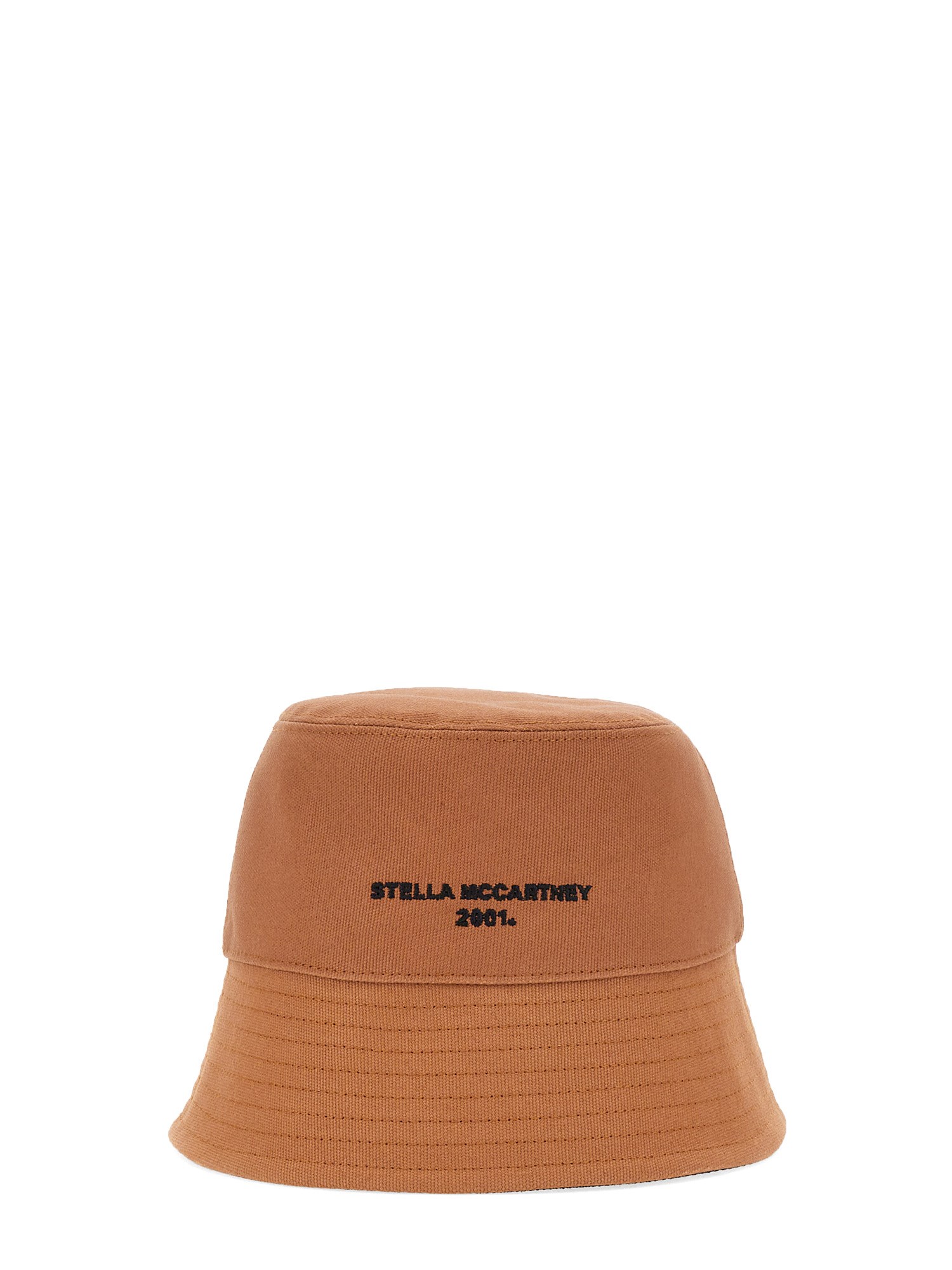 Double Face Cotton Bucket Hat by Stella McCartney