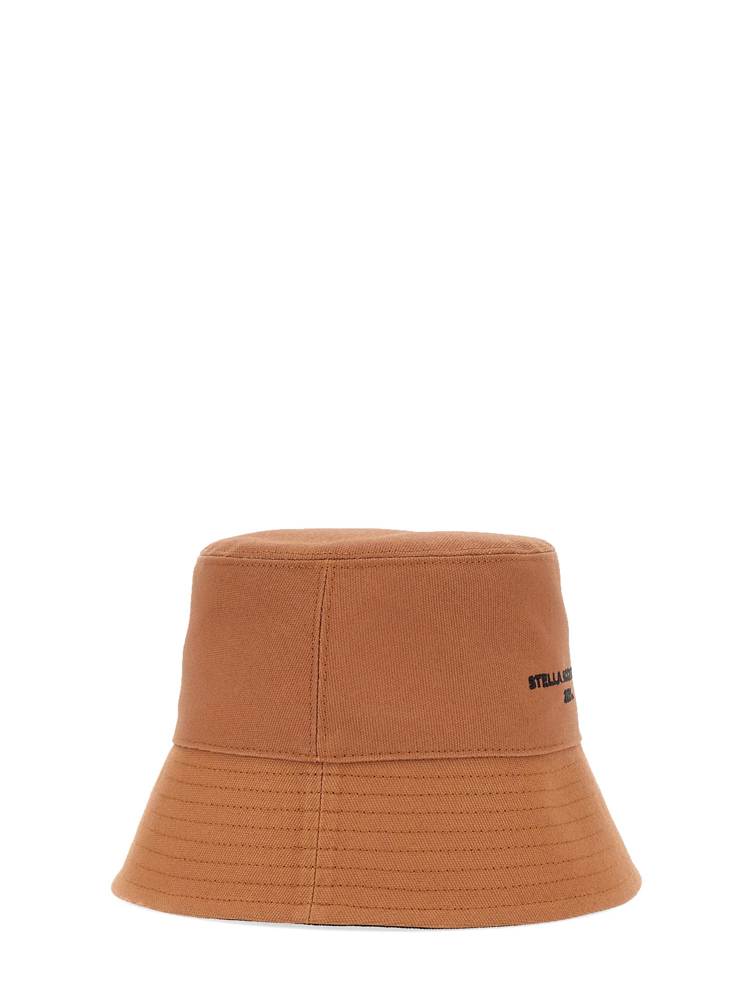 Double Face Cotton Bucket Hat by Stella McCartney