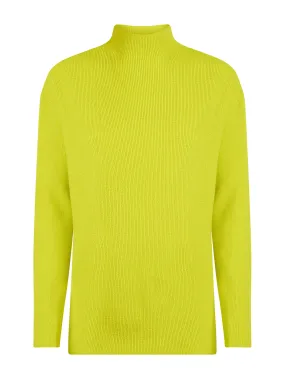 Super Soft Yarn Turtleneck - Sulphur Spring