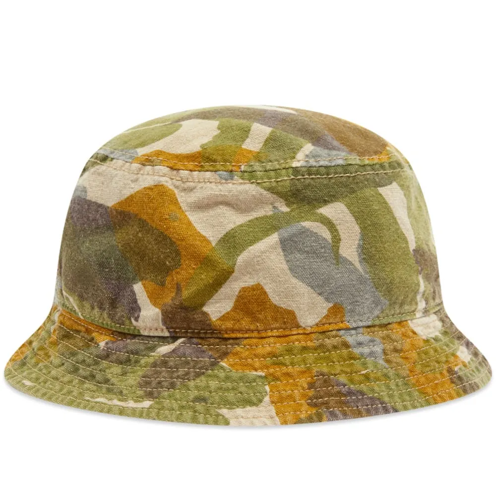 Summer Camo Bucket Hat by Nigel Cabourn