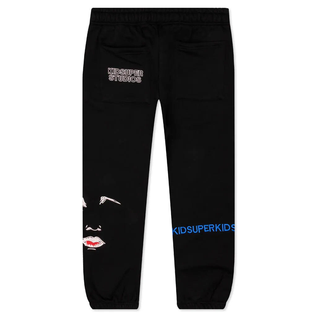 Black Super sweatpants