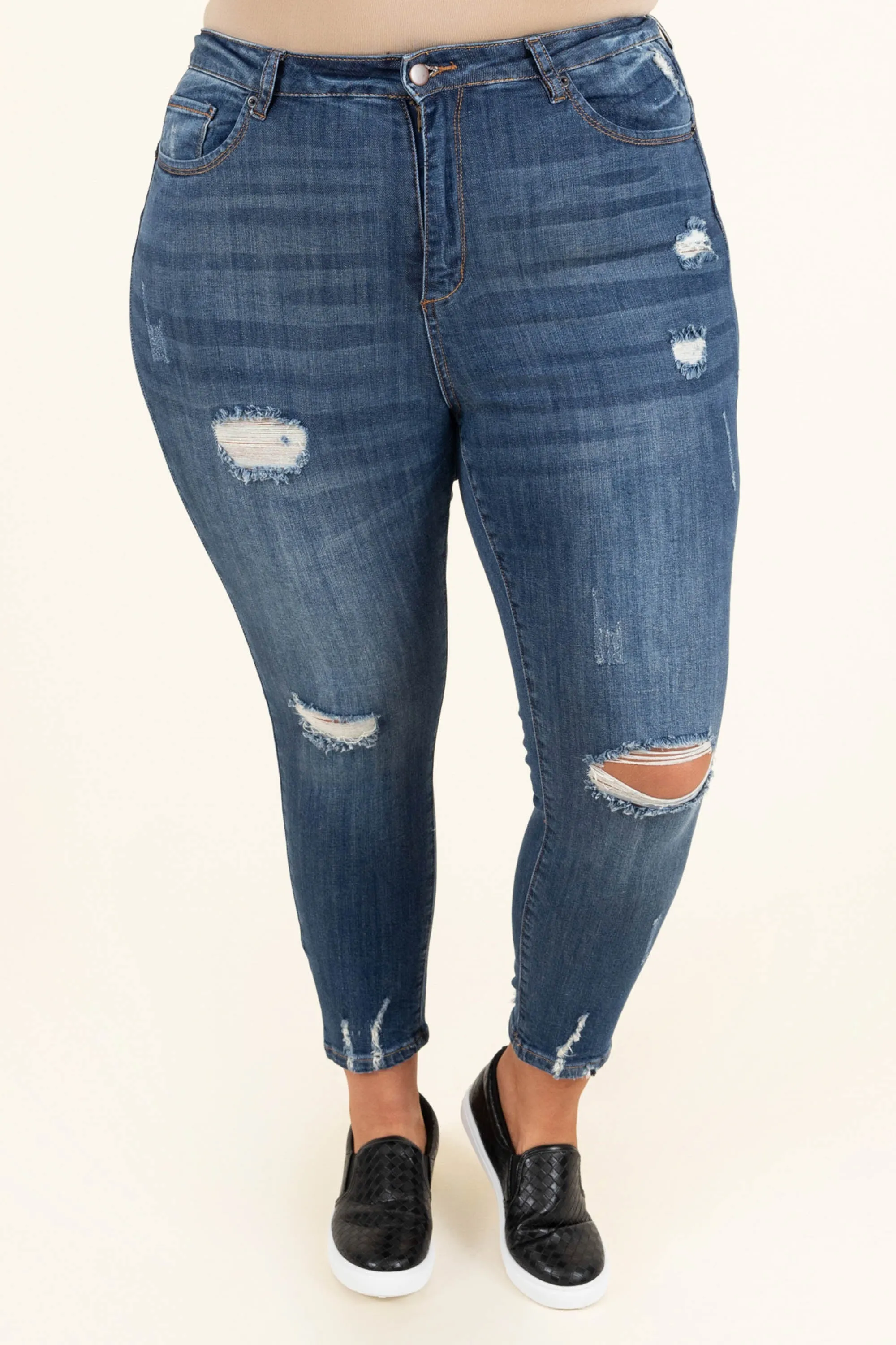 Take Me There With You Jeans in Medium Wash