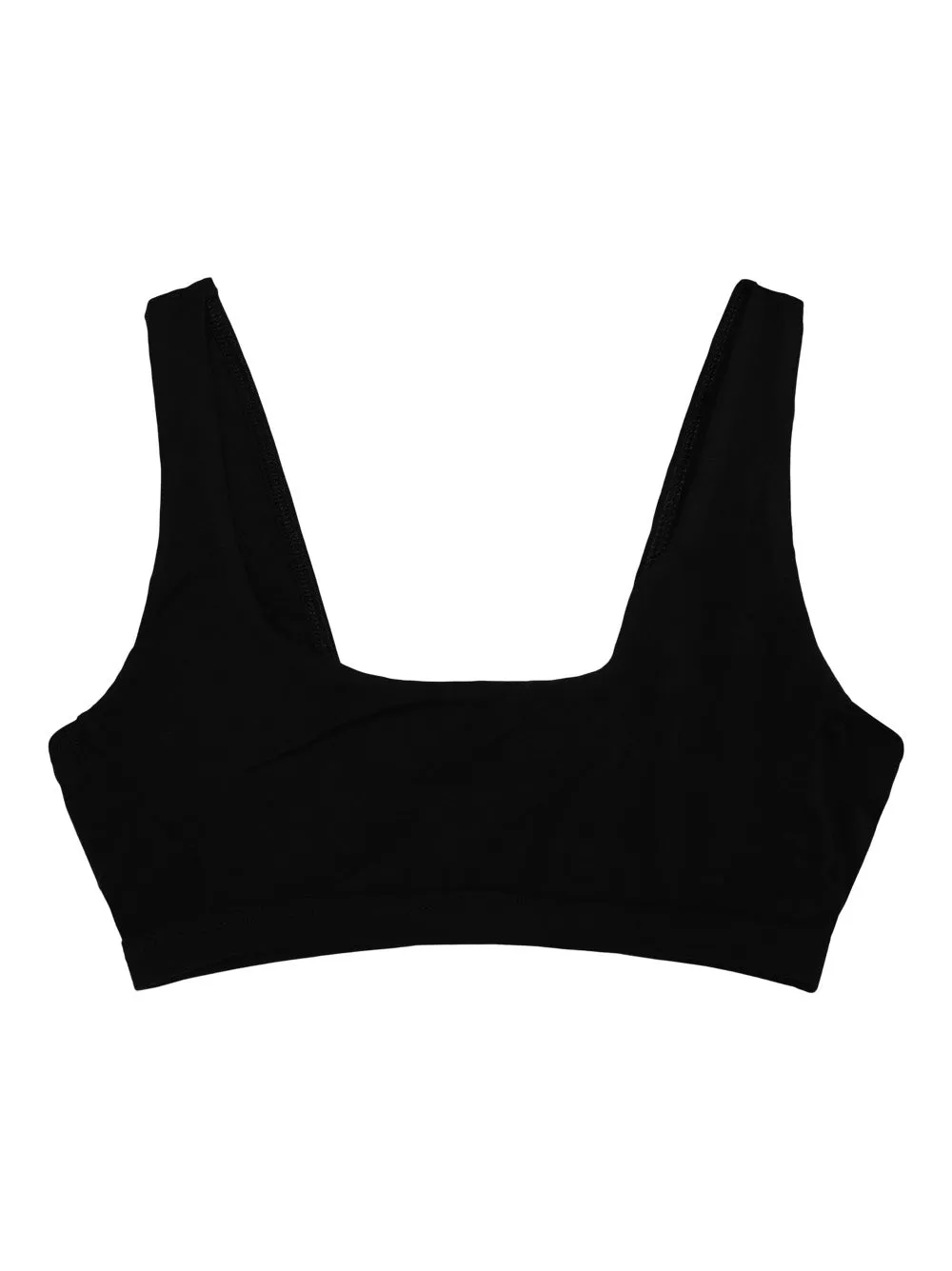 terne Scoop Neck Bra in Black