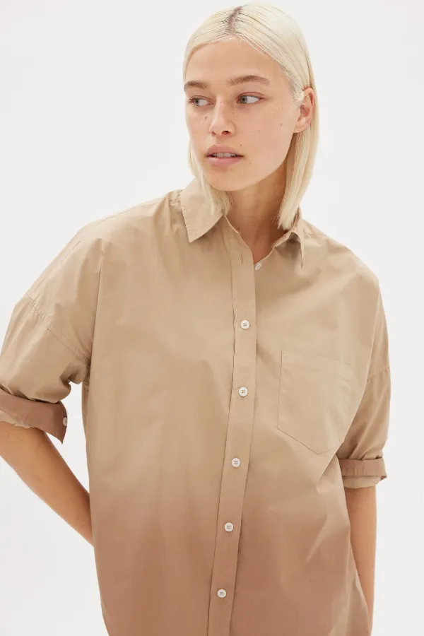 Wholegrain Chiara Shirt - Dip Dyed