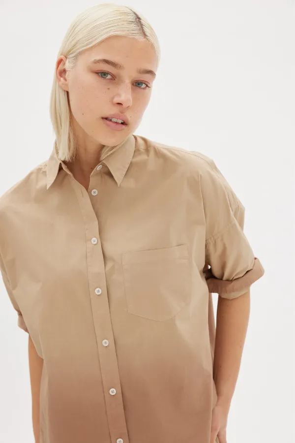 Wholegrain Chiara Shirt - Dip Dyed