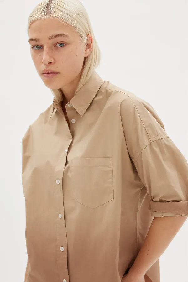 Wholegrain Chiara Shirt - Dip Dyed