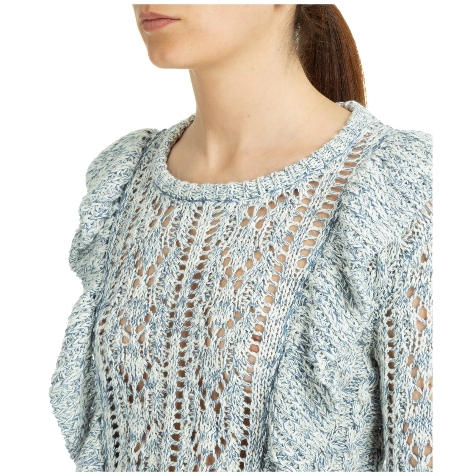 Ribbed Detail Nanushka Sweater