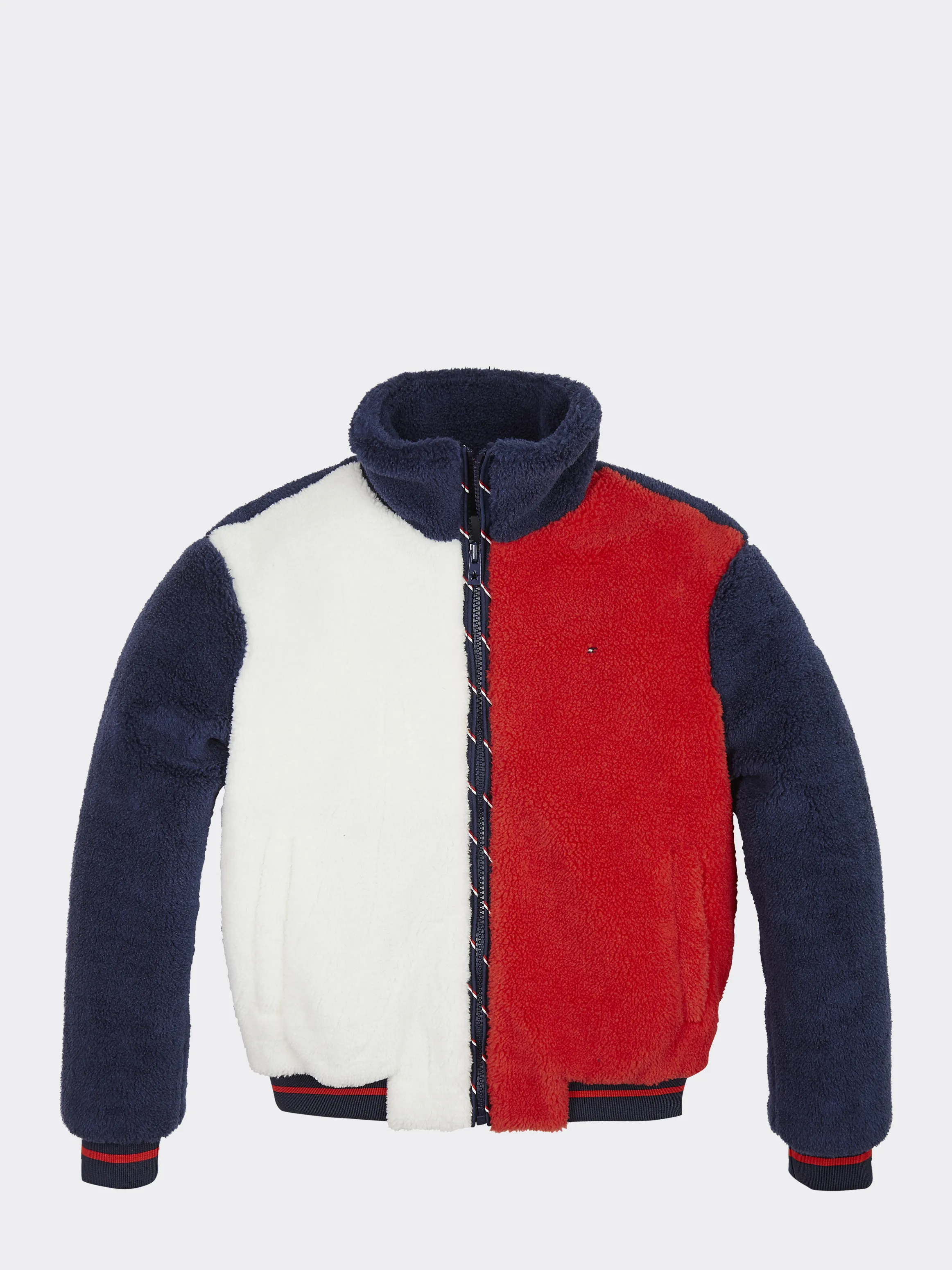 Tommy Hilfiger Girls Teddy Bomber Jacket