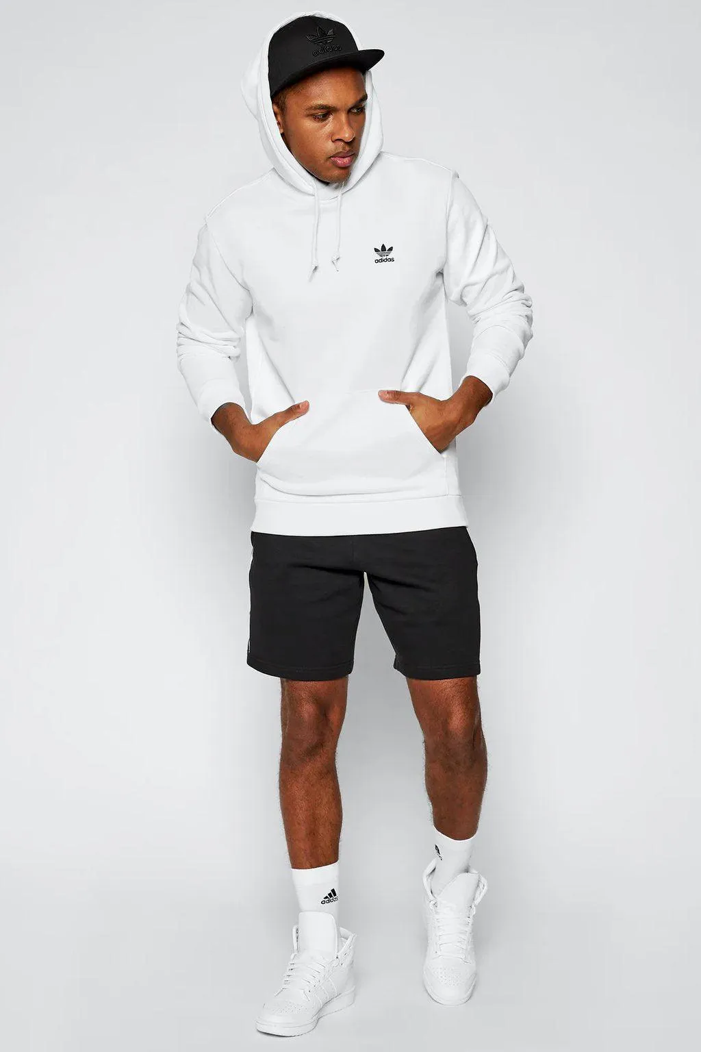 Trefoil Essentials Hooded Lounge Top