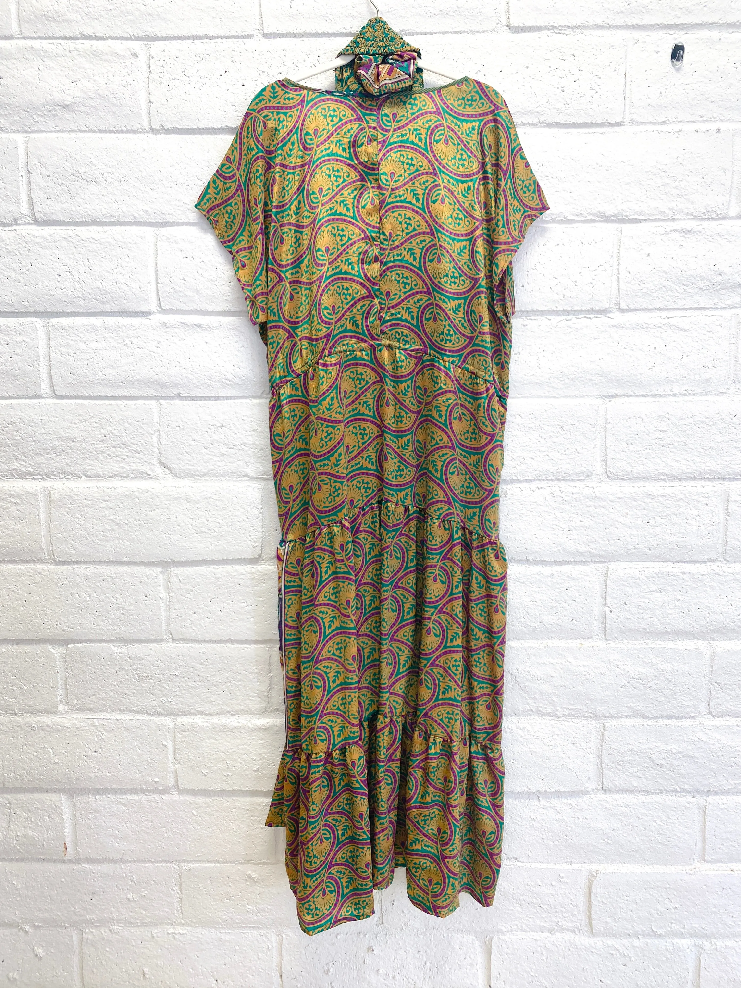 Evergreen Meadow Dress - L