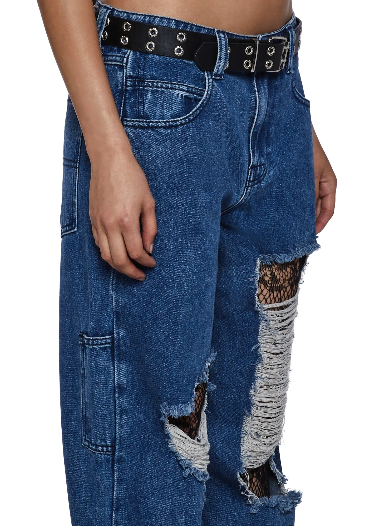 Weathered Soul Worn-Out Jeans