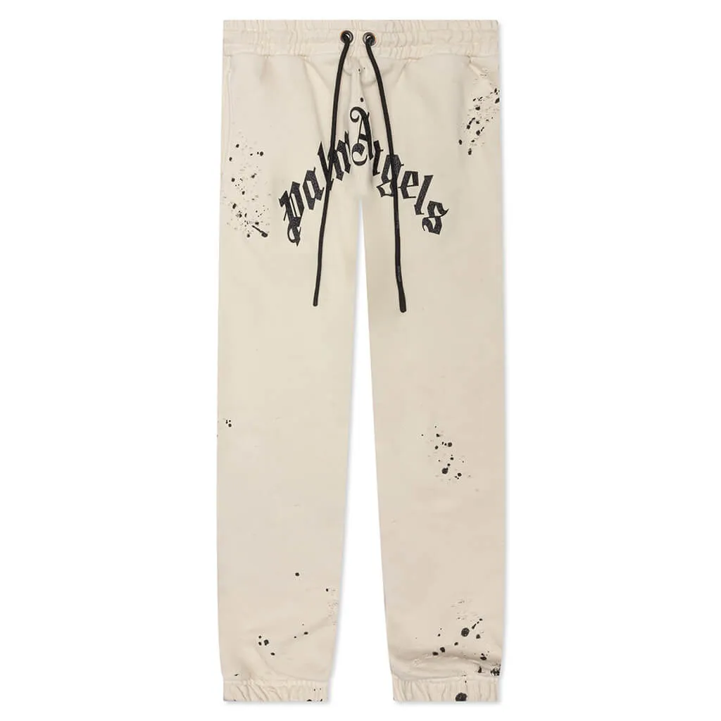 Off White GD Glittered Logo sweatpants