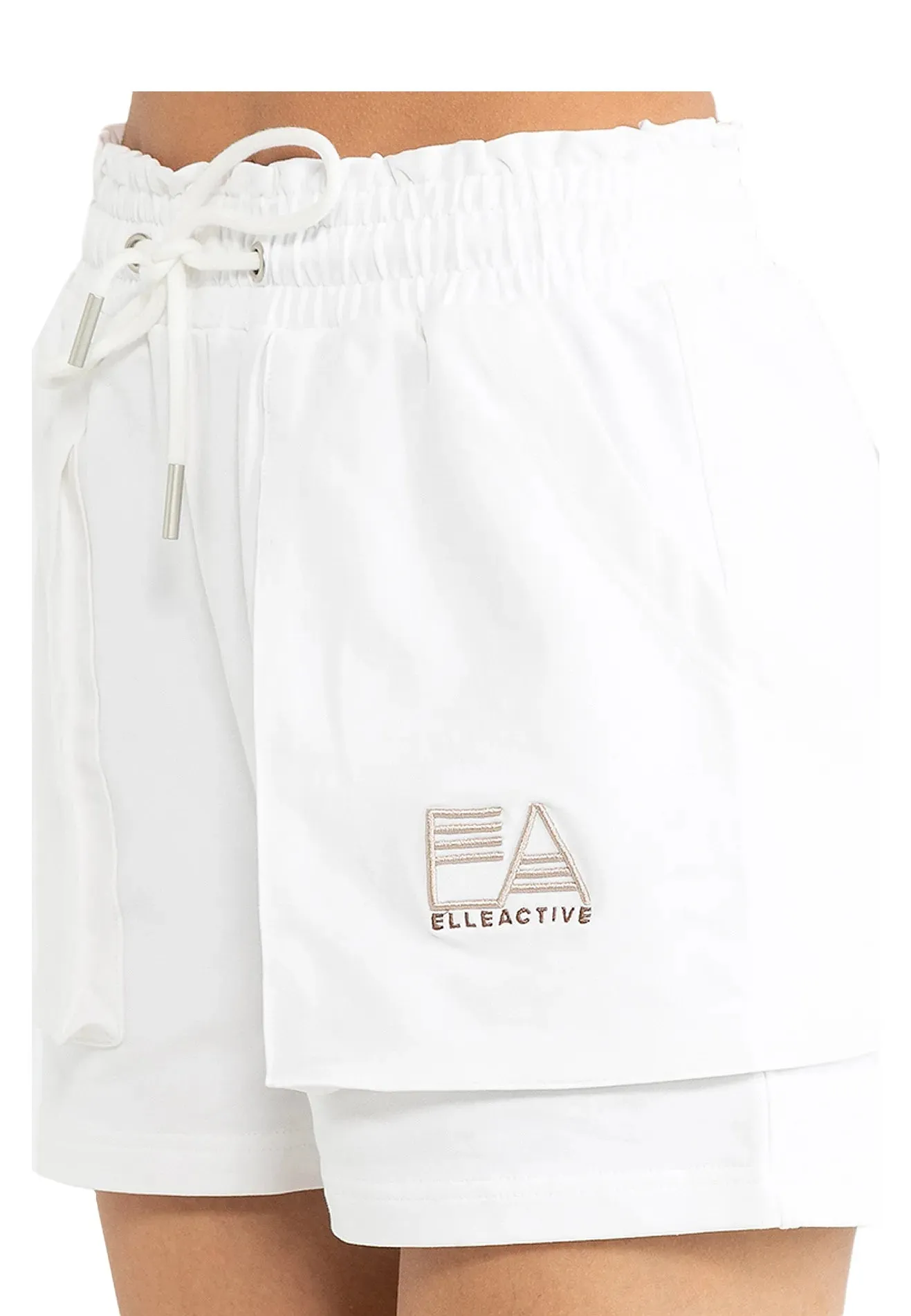 Short Workout Pants with ELLE Logo,