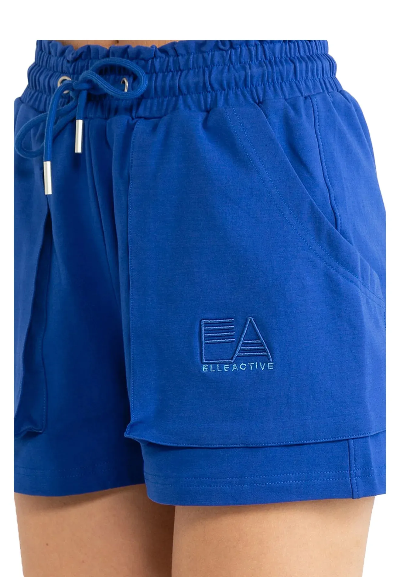 Short Workout Pants with ELLE Logo,