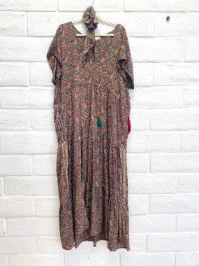 Paisley Meadow Dress - L