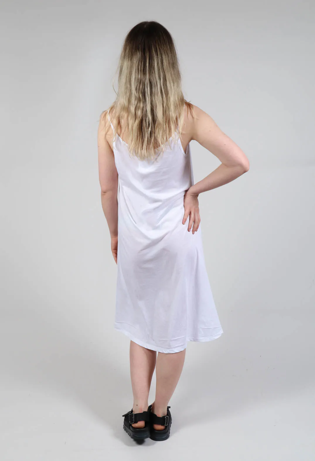 White Slip Dress