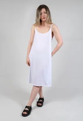 White Slip Dress