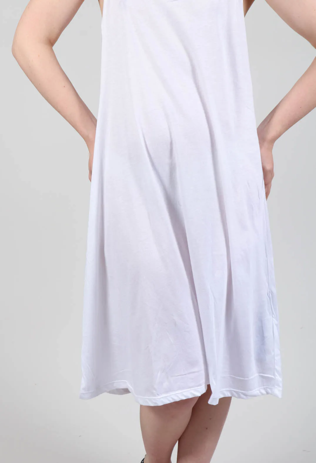 White Slip Dress