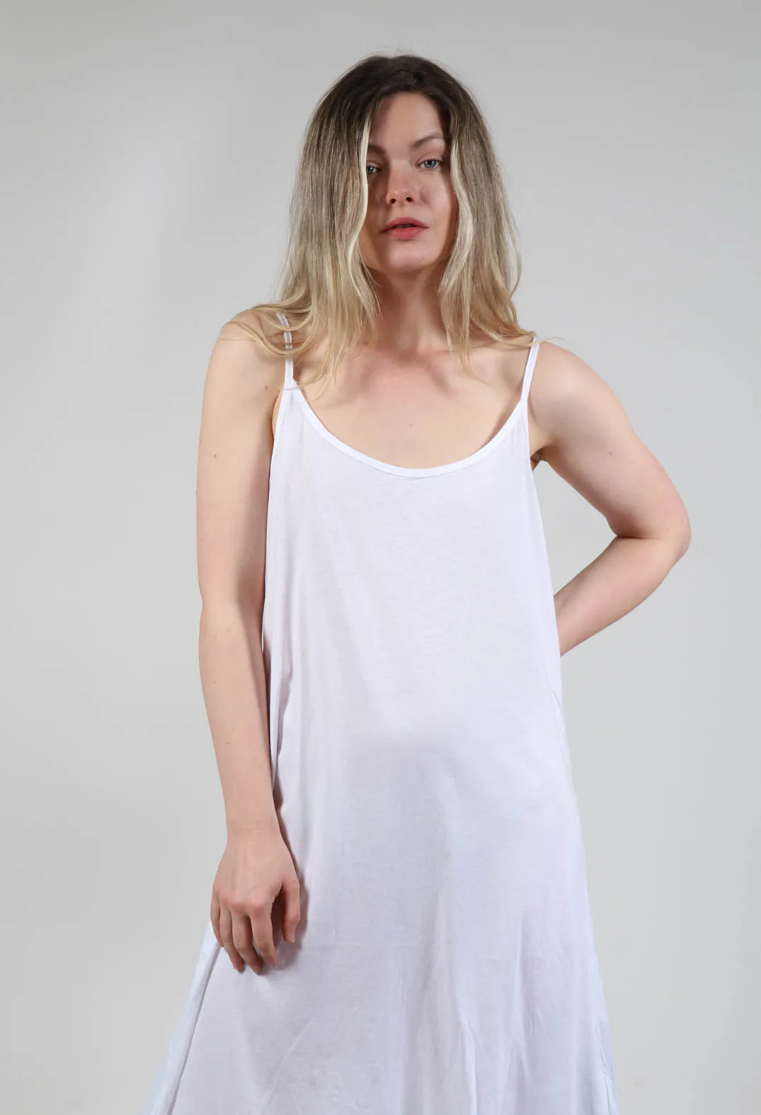 White Slip Dress