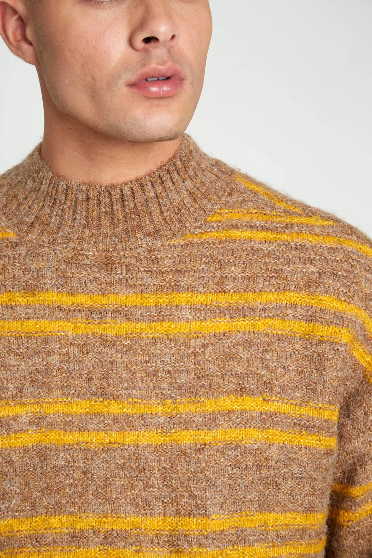 Striped Knitted Jumper - Oversized Fit by Witwer