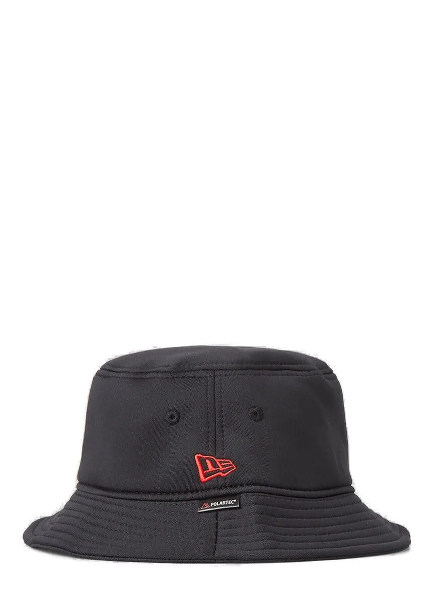 Narrow-Brim Logo Embroidered Bucket Hat by Yohji Yamamoto