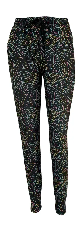 Zigzag Pattern Joggers